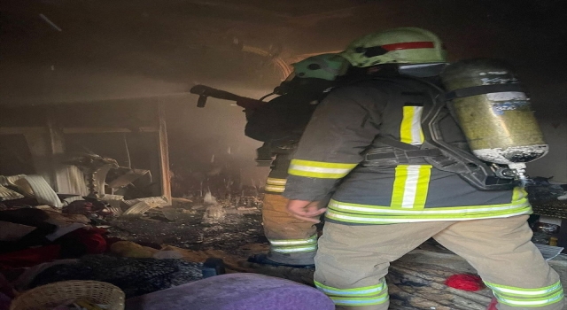 Hatay’da apartman dairesinde çıkan yangın söndürüldü