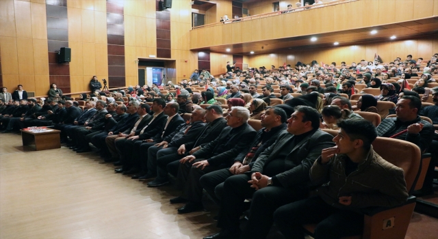 Kahramanmaraş’ta ”Şiir ve Ezgilerle Kudüs” programı düzenlendi