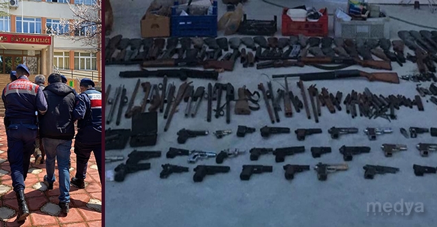 Burdur'da silah kaçakçılığı yaptığı iddia edilen 2 zanlı tutuklandı