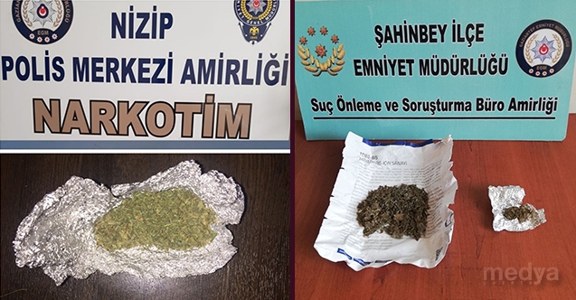 Gaziantep&#039;te uyuşturucu operasyonu: 10 gözaltı