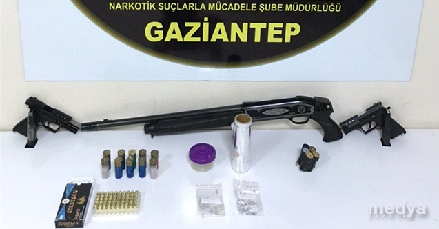 Gaziantep&#039;te uyuşturucu operasyonunda 12 şüpheli yakalandı