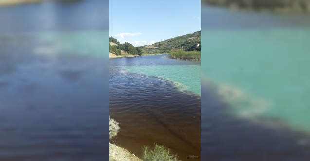 Kahramanmaraş&#039;ta Sır Barajı göletindeki renk değişimiyle ilgili inceleme başlatıldı