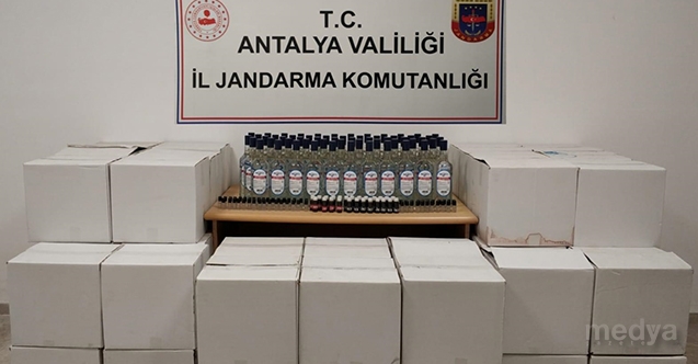 Antalya&#039;da sahte içki operasyonu