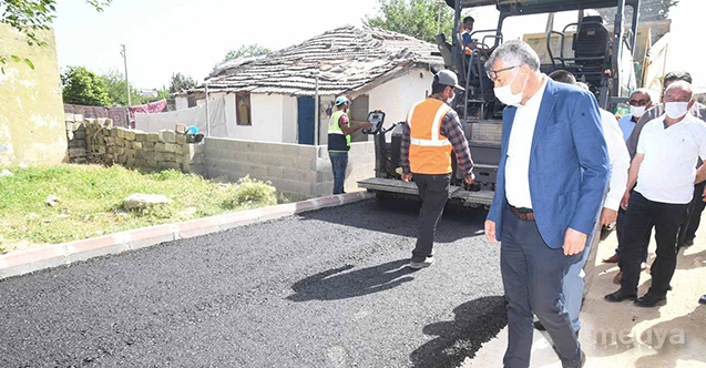 Başkan Zeydan Karalar’dan İmamoğlu’nda asfalt incelemesi