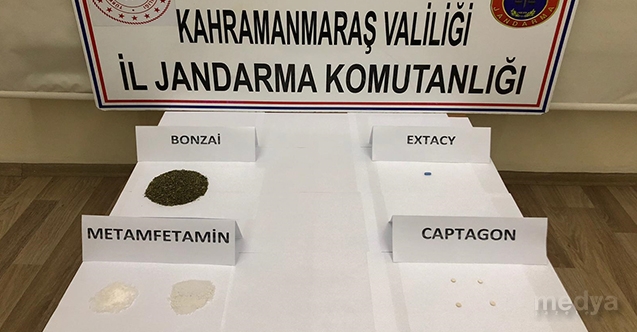 Kahramanmaraş&#039;ta uyuşturucu operasyonunda 8 şüpheli yakalandı
