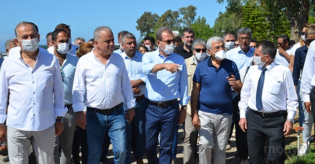 Mersin Büyükşehir Belediye Başkanı Vahap Seçer&#039;den Anamur&#039;a ziyaret