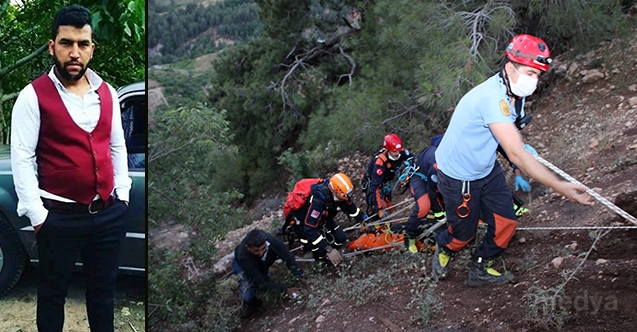 Mersin&#039;de kayıp olarak aranan kişinin cesedi 200 metrelik uçurumda bulundu