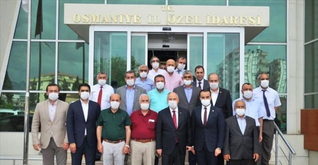 Osmaniye Valisi Ömer Faruk Coşkun&#039;dan veda ziyaretleri