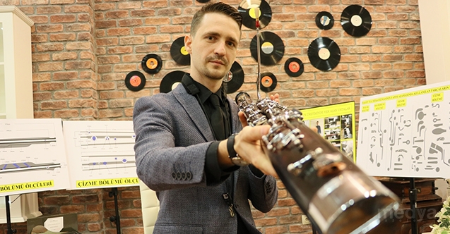 Ukraynalı müzisyen Türk ustaların yaptığı parçalarla “fagot“ üretti