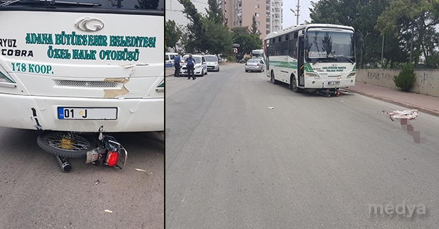 Adana Da Otobus Ile Carpisan Motosikletin Surucusu Hayatini Kaybetti Medya Gazete