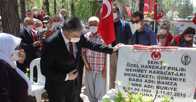 Adana, Mersin, Hatay ve Osmaniye&#039;de 15 Temmuz şehitleri anıldı