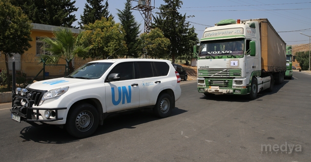 Birleşmiş Milletler&#039;den İdlib&#039;e 20 tır insani yardım