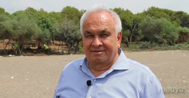 Erdemli Talat Göktepe Tabiat Parkın&#039;da temizlik çalışmaları