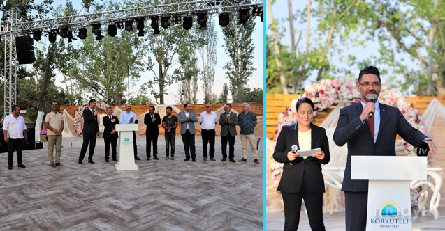Korkuteli&#039;de “Evlilik Park“ açıldı