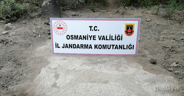 Osmaniye&#039;de sit alanında kaçak kazı yaptıkları iddiasıyla 2 zanlı yakalandı