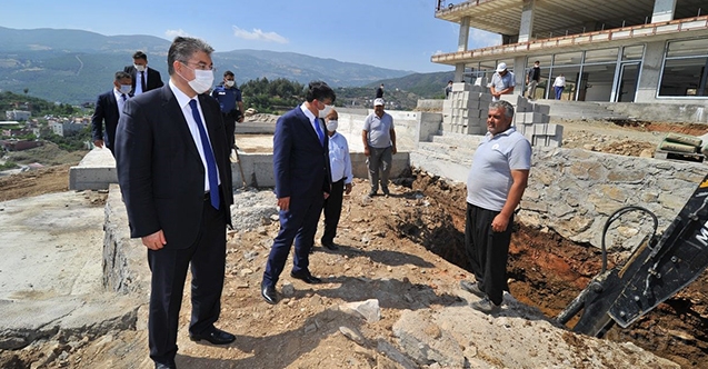 Osmaniye Valisi Yılmaz&#039;dan Bahçe ilçesine ziyaret