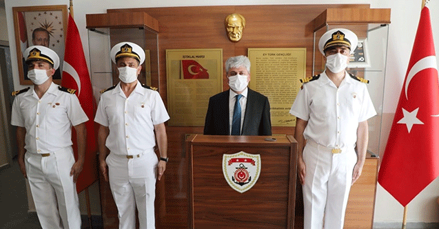 Vali Doğan, sahil güvenlik karakolunu ziyaret etti