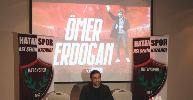 Hatayspor Teknik Direktörü Ömer Erdoğan: “Keyif veren bir takım kurmaya çalışıyoruz“