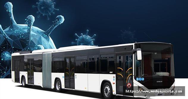 Otokar&#039;ın Kovid-19 virüsü bulaş riskini azaltan &quot;güvenli otobüs&quot;ü İzmir’de yola çıktı