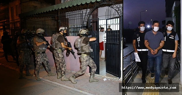 Adana&#039;da organize suç örgütü operasyonu: 23 gözaltı