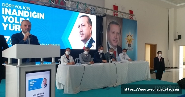 AK Parti Genel Başkan Yardımcısı Erkan Kandemir Hatay&#039;da konuştu: