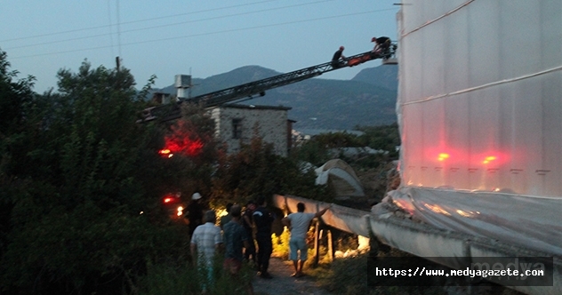 Antalya&#039;da elektrik akımına kapılan kişi öldü