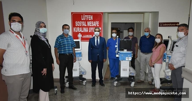 Devlet Hastanesine yeni solunum cihazları alındı