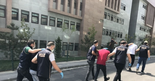 Gaziantep'te terör örgütü PKK/KCK operasyonunda gözaltına alınan 5 kişi tutuklandı