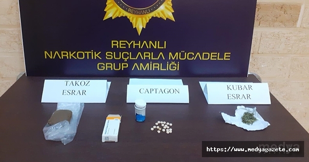 Hatay'da uyuşturucu operasyonunda 5 şüpheli yakalandı
