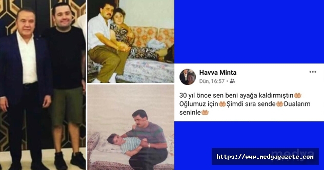 Kovid-19 tedavisi gören Muhittin Böcek'in eski eşinden duygulandıran paylaşım