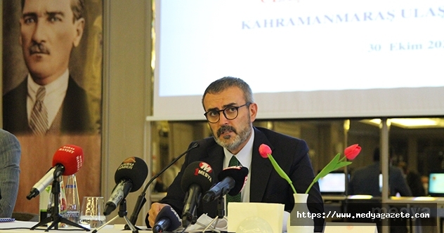 AK Parti Genel Başkan Yardımcısı Ünal, Kahramanmaraş Ulaştırma Çalıştayı&#039;nda konuştu: