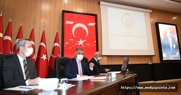Antalya&#039;da &quot;İl Koordinasyon Kurulu Toplantısı&quot; Vali Yazıcı başkanlığında yapıldı