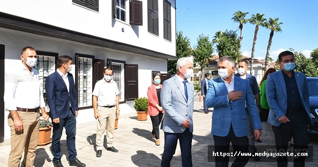 Antalya Valisi Ersin Yazıcı Finike&#039;yi ziyaret etti