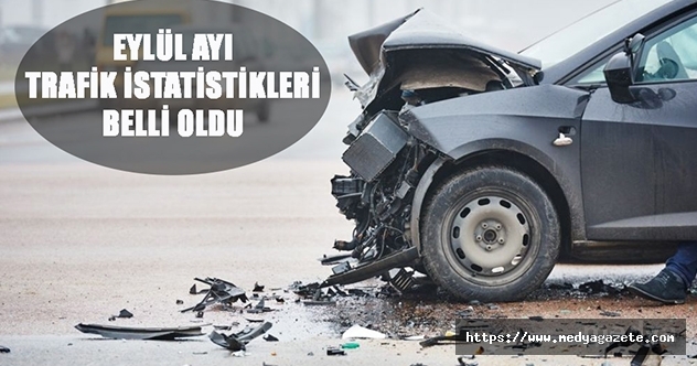 Eylül Ayı Trafik İstatistikleri Belli Oldu