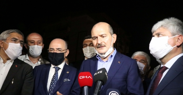 İçişleri Bakanı Süleyman Soylu, Hatay'daki orman yangınına ilişkin değerlendirmede bulundu: