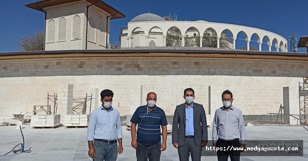 Kaymakam Akça'dan Hazreti Ukkaşe Türbesi'ne ziyaret