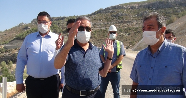 Mersin Valisi Ali Ihsan Su Silifke Mut Kara Yolunda Incelemelerde Bulundu Medya Gazete