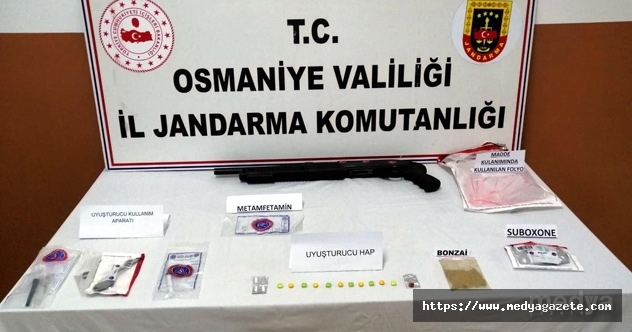 Osmaniye&#039;de uyuşturucu operasyonlarında 4 şüpheli yakalandı