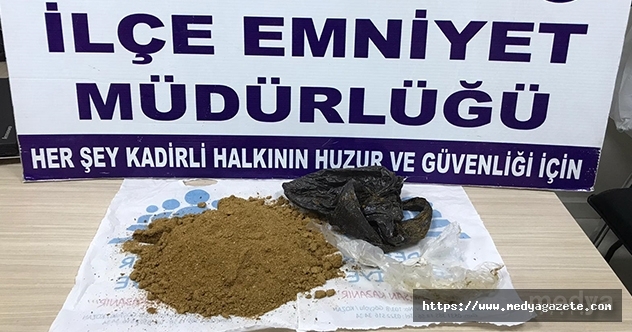 Osmaniye&#039;de uyuşturucu operasyonu: 2 gözaltı