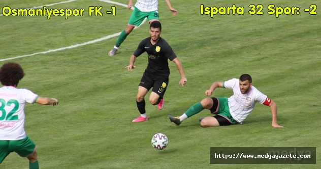 Osmaniyespor FK (1) Isparta 32 Spor: (2)