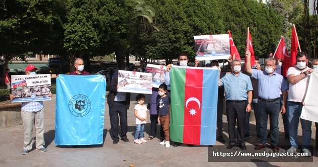 Türk Ocakları Adana Şubesi&#039;nden Azerbaycan&#039;a destek