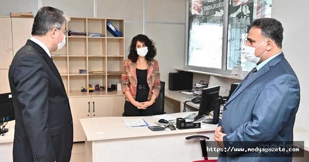 Vali Yılmaz, Kamu kurumlarına ziyarette bulundu
