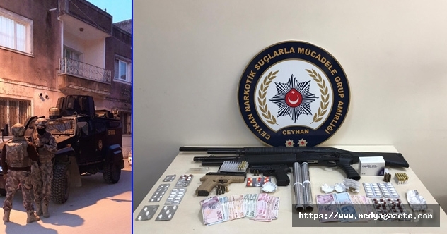 Adana&#039;da uyuşturucu satıcılarına yönelik operasyon: 19 gözaltı