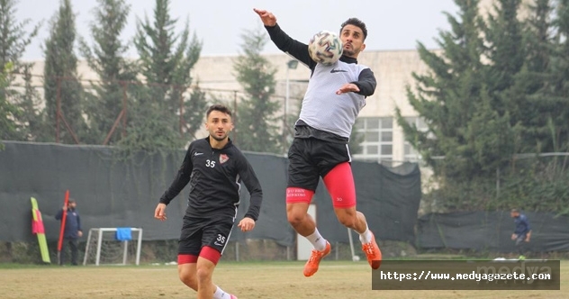 Atakaş Hatayspor, Galatasaray maçının hazırlıklarını sürdürdü