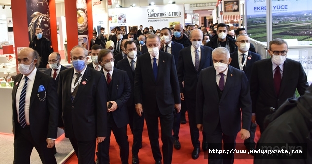 Cumhurbaşkanı Erdoğan, MÜSİAD EXPO 2020’yi ziyaret etti