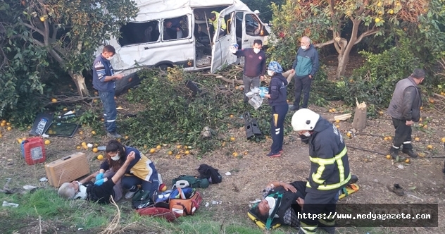 Erzin Osmaniye Karayolunda kaza: 9 yaralı