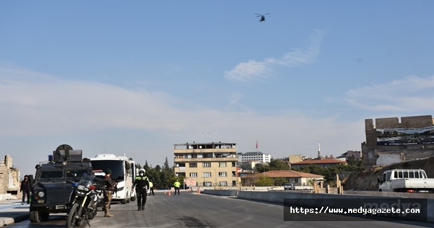 Gaziantep'te helikopter destekli uyuşturucu operasyonu