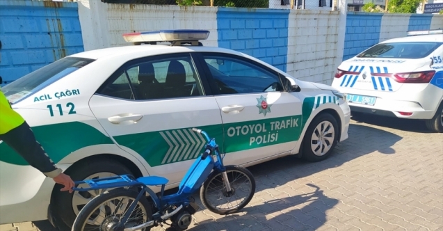 Hatay'da otoyolda yarışan 2 motosiklet sürücüsüne para cezası