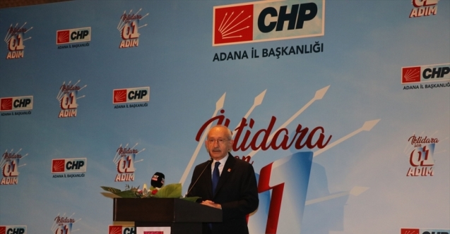 Kılıçdaroğlu, Adana’da CHP’ye üye katılım programında konuştu:
