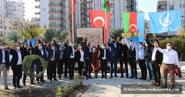 Mersin&#039;de &quot;’Azerbaycan Parkı&quot; törenle açıldı